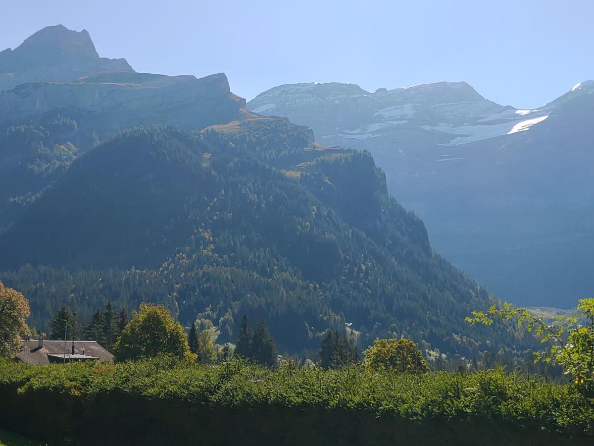 Studio Avec Vue Splendide Sur Les Diablerets Exterior photo