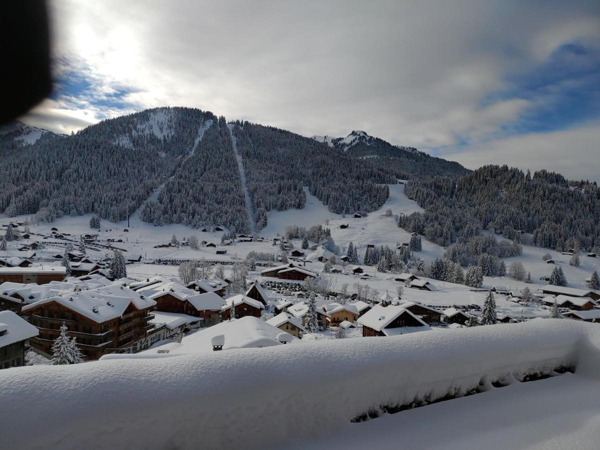 Studio Avec Vue Splendide Sur Les Diablerets Exterior photo