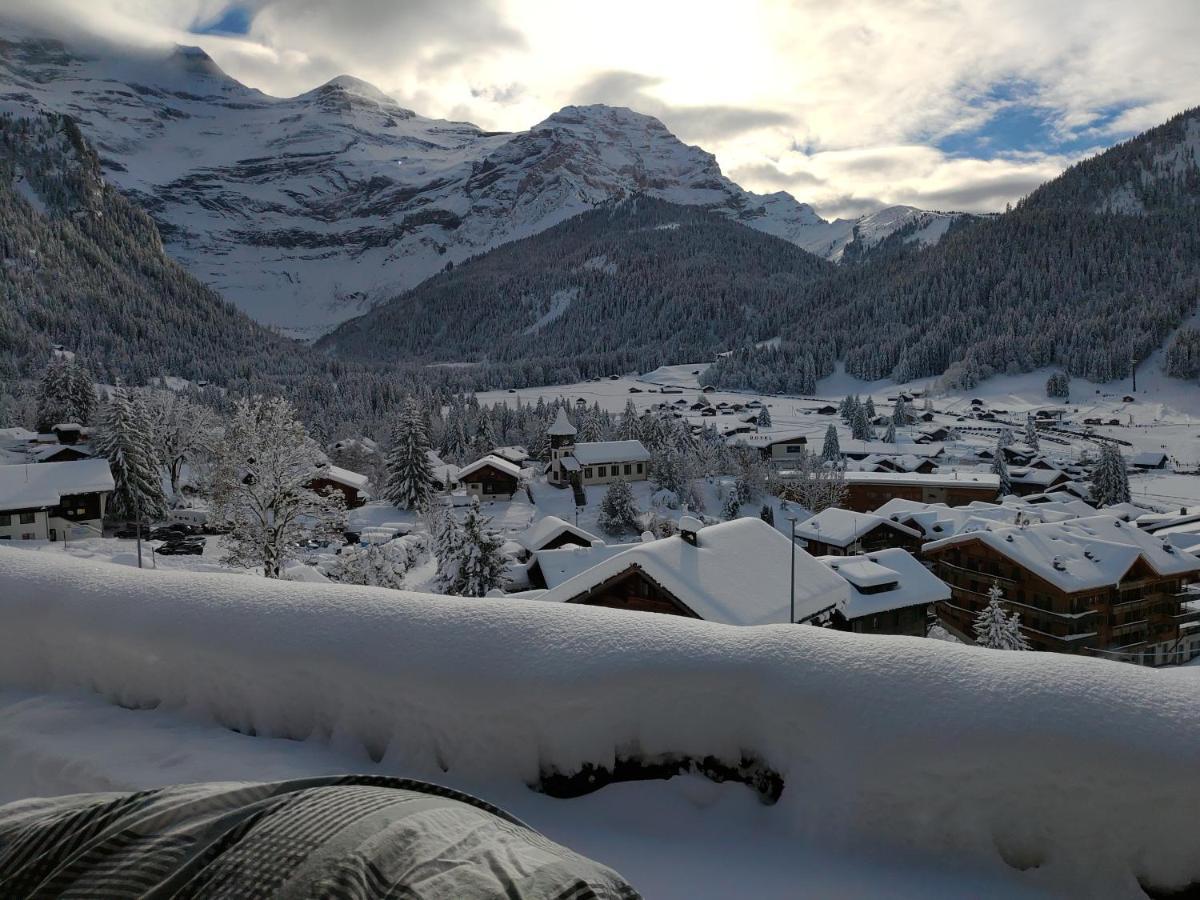 Studio Avec Vue Splendide Sur Les Diablerets Exterior photo