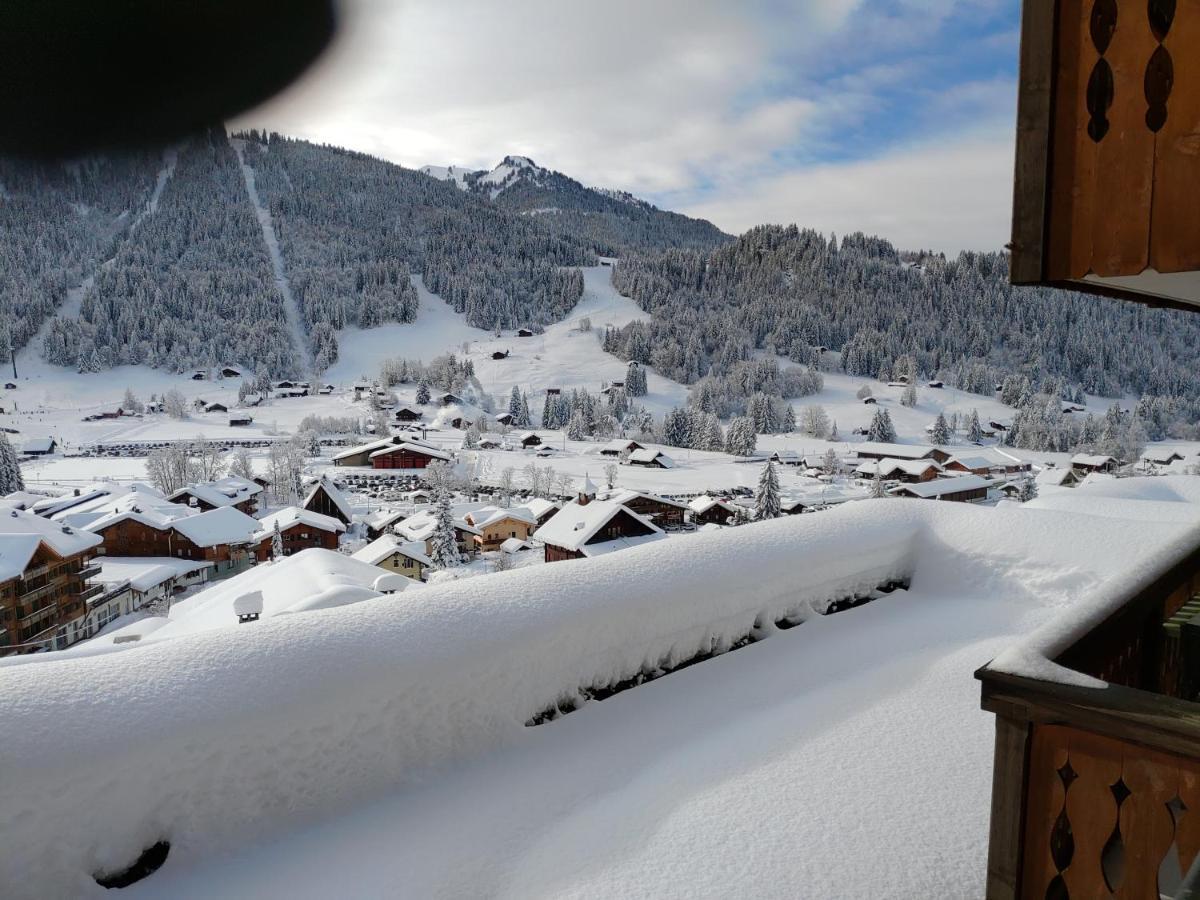 Studio Avec Vue Splendide Sur Les Diablerets Exterior photo