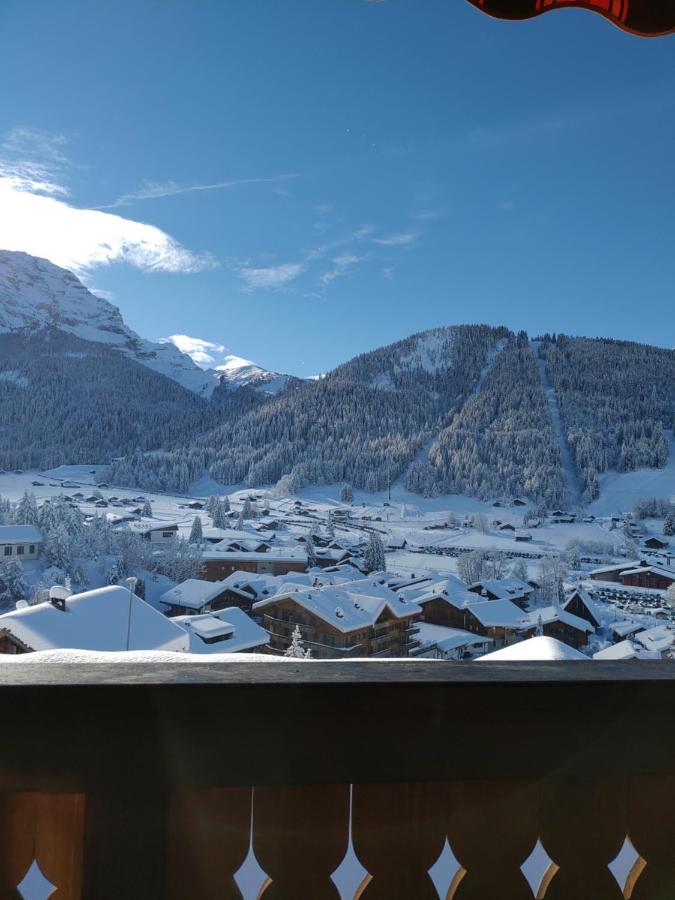 Studio Avec Vue Splendide Sur Les Diablerets Exterior photo