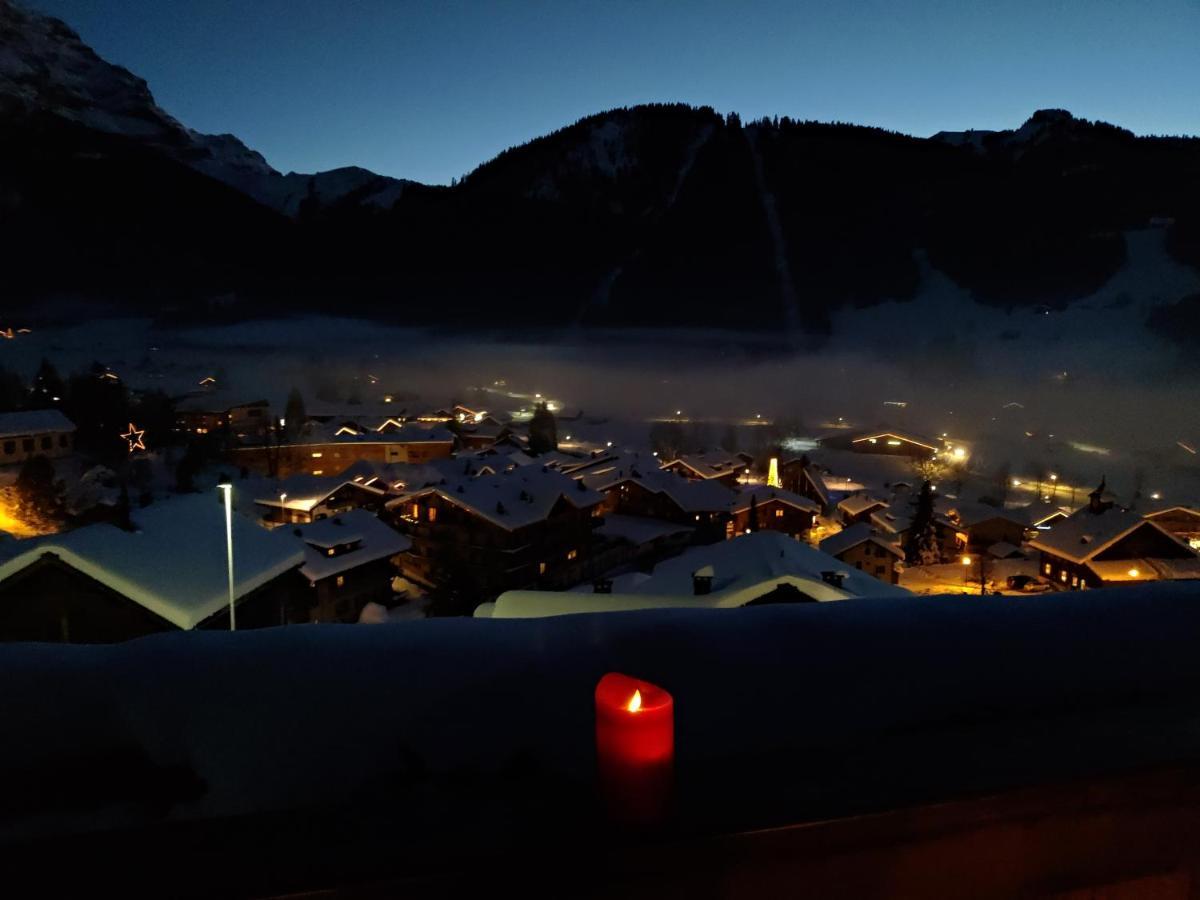 Studio Avec Vue Splendide Sur Les Diablerets Exterior photo