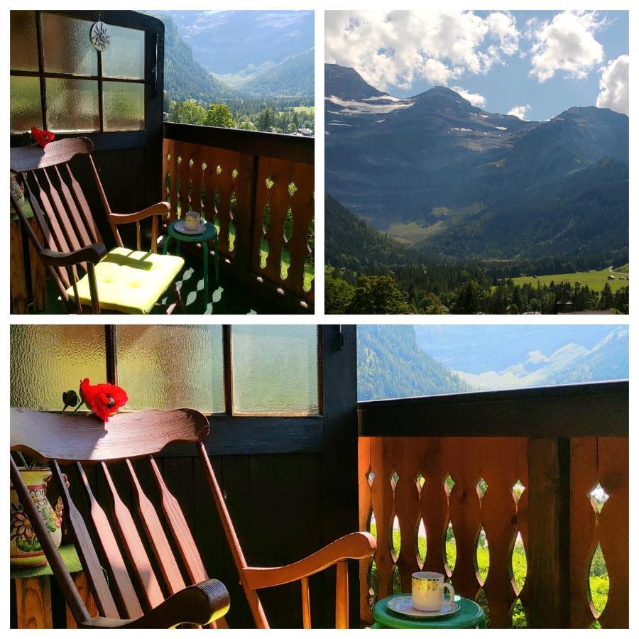 Studio Avec Vue Splendide Sur Les Diablerets Exterior photo